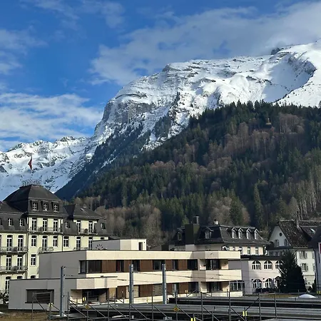 Apartment Zentrales 2,5-zimmer Mit Mega Bergblick Engelberg